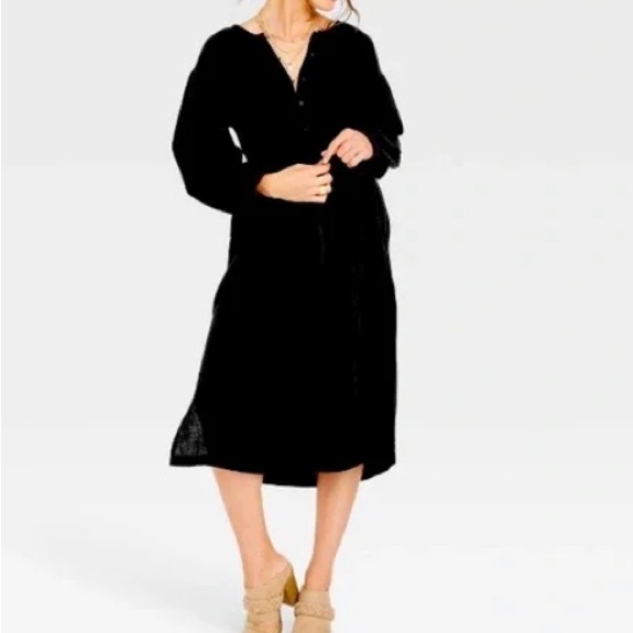 NEW Universal Thread Black Dress - Picture 2 of 3